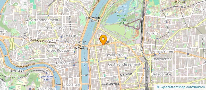 localisation de l'entreprise SCM CARRE DOUCHET  LYON