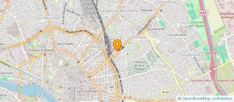 localisation de l'entreprise SCM CARRE MARENGO à TOULOUSE