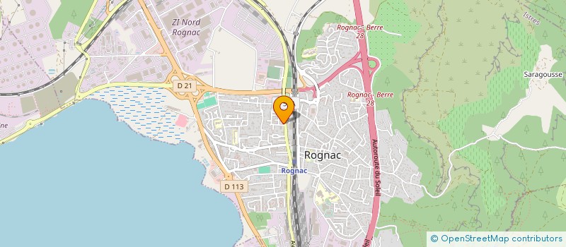 localisation de l'entreprise SCM CAUBERE à ROGNAC