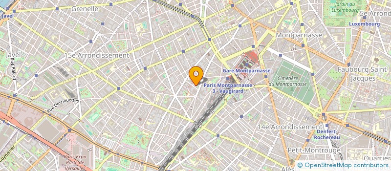 localisation de l'entreprise SCM CAVALE  PARIS