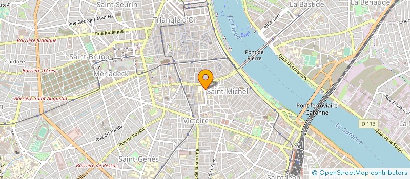 localisation de l'entreprise SCM CAVERNES FRENOIS INGRET à BORDEAUX