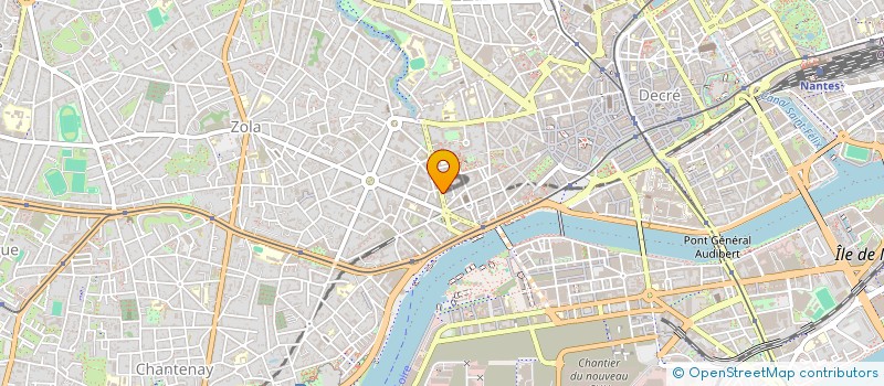 localisation de l'entreprise SCM CAVIDA à NANTES
