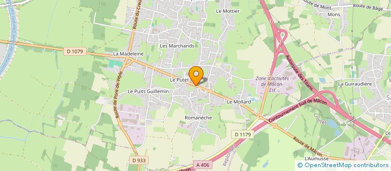 localisation de l'entreprise SCM CDR à REPLONGES
