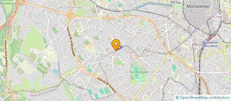 localisation de l'entreprise SCM CEMSPE ESTANOVE à MONTPELLIER