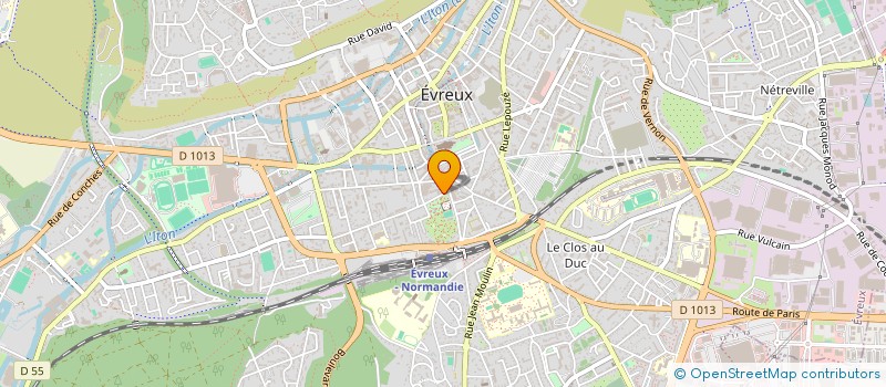 localisation de l'entreprise SCM CENTRE D IMAGERIE MEDICALE à EVREUX