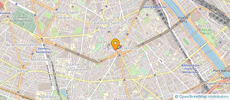 localisation de l'entreprise SCM CENTRE D'IMAGERIE MEDICALE ITALIE  PARIS