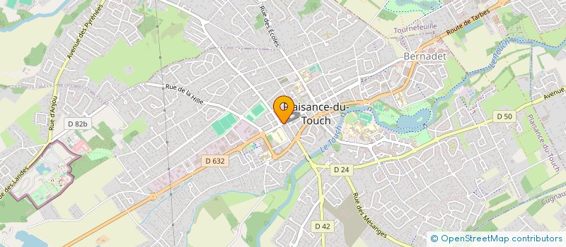 localisation de l'entreprise SCM CENTRE DE SOINS INFIRMIERS à PLAISANCE-DU-TOUCH