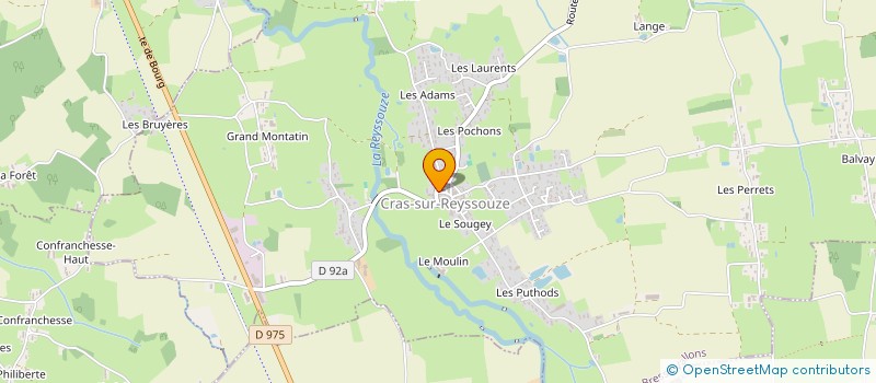 localisation de l'entreprise SCM CENTRE MEDICAL  D'ATTIGNAT  ATTIGNAT