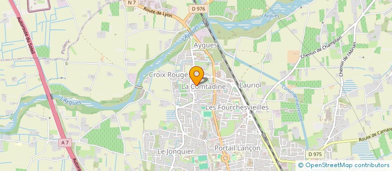 localisation de l'entreprise SCM CENTRE MEDICAL DE LA COMTADINE  ORANGE