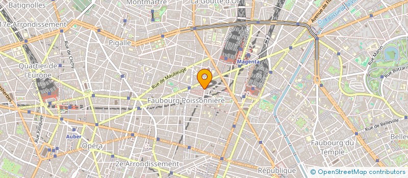 localisation de l'entreprise SCM CENTRE PARAMEDICAL FELICIEN FABRE  PARIS