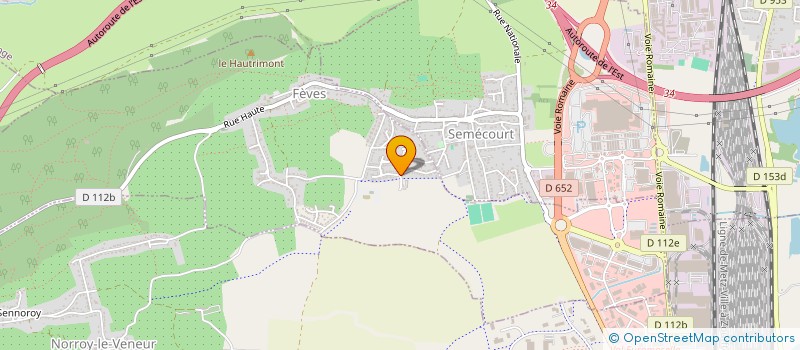 localisation de l'entreprise SCM CEZANNE  FEVES