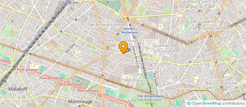 localisation de l'entreprise SCM CHABLAIS RICHARDEAU à PARIS
