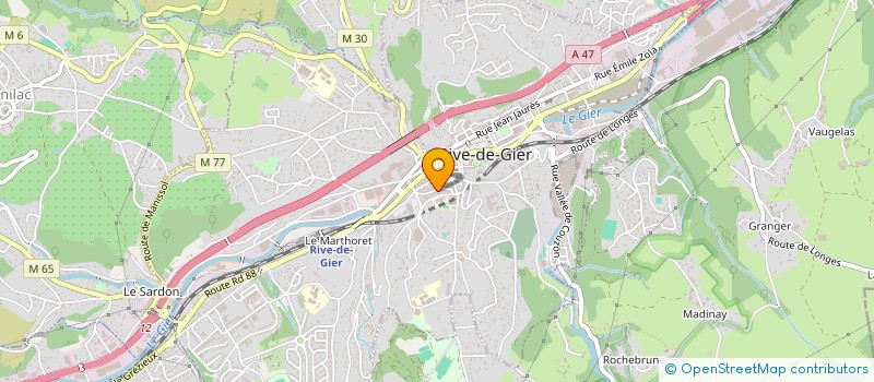localisation de l'entreprise SCM CHAOUCHE-DAABAK à RIVE-DE-GIER