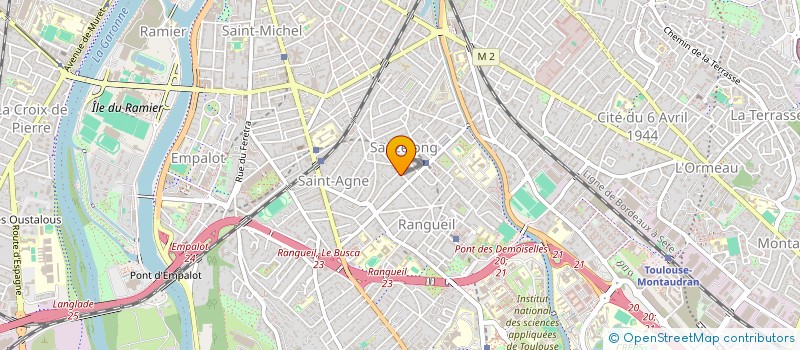 localisation de l'entreprise SCM CHARDENON B & MENJOULOU P à TOULOUSE
