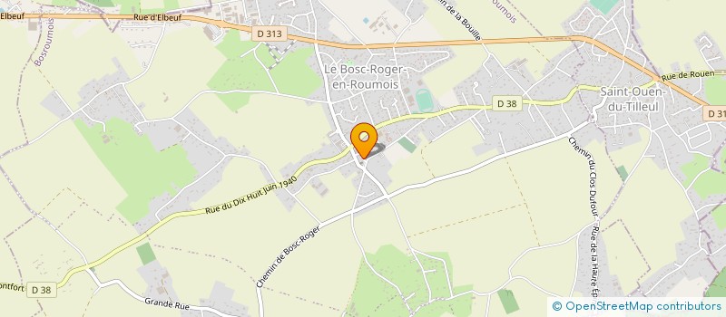 localisation de l'entreprise SCM CHATAIGNER à BOSROUMOIS