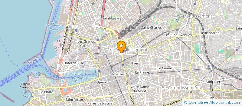 localisation de l'entreprise SCM CHAUVIN ATTIAS à MARSEILLE