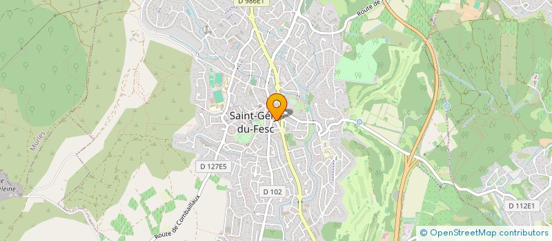 localisation de l'entreprise SCM CHEVALLIER MORLOT à SAINT-GELY-DU-FESC