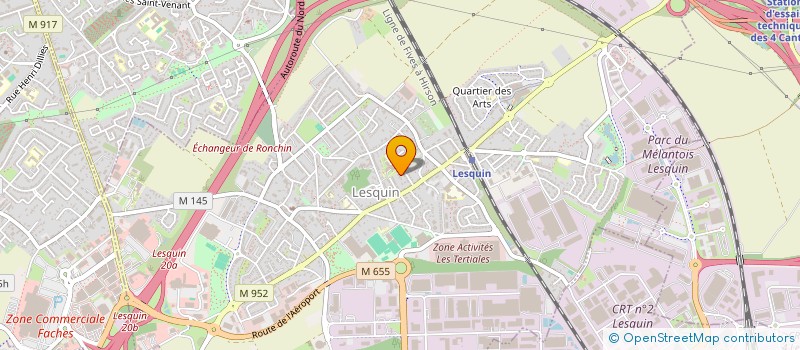 localisation de l'entreprise SCM CHICOTINE  WAVRIN