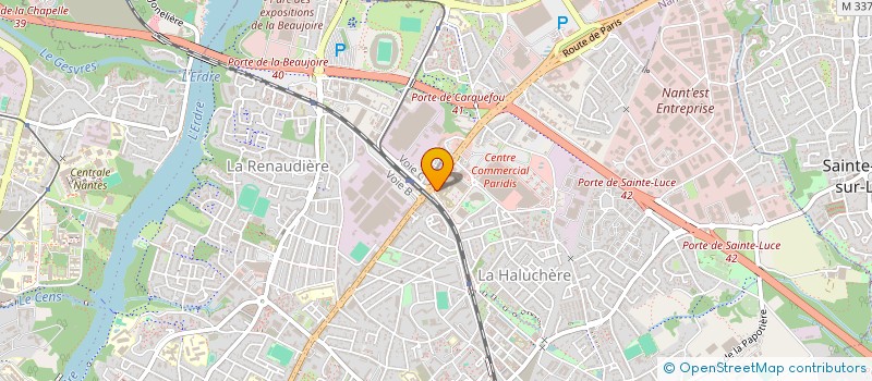localisation de l'entreprise SCM CHIRUR ORTHOPEDIQUE JULES VERNE à NANTES
