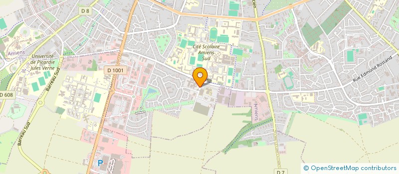 localisation de l'entreprise SCM CHIRURGIE VISCERALE PAUCHET  AMIENS