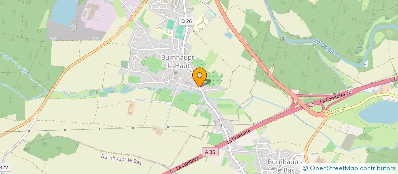 localisation de l'entreprise SCM CHLOSS MAETTLE  BURNHAUPT-LE-BAS