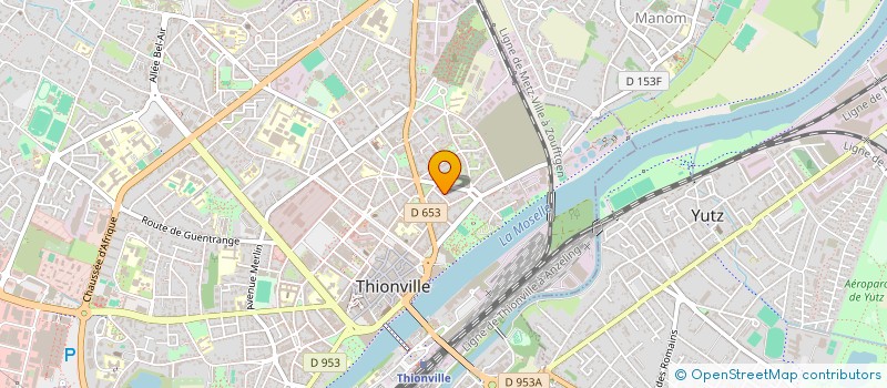 localisation de l'entreprise SCM CHRISTOPE HERFELD MARIE KOLLMEIER à THIONVILLE