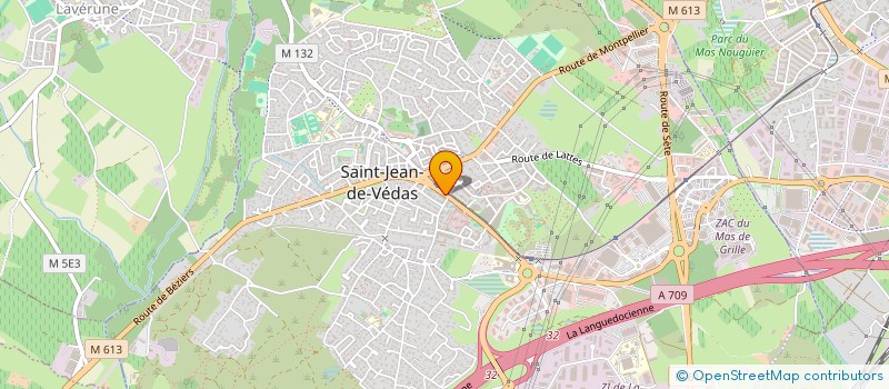 localisation de l'entreprise SCM CIAVALDINI - SAHONET  SAINT-JEAN-DE-VEDAS