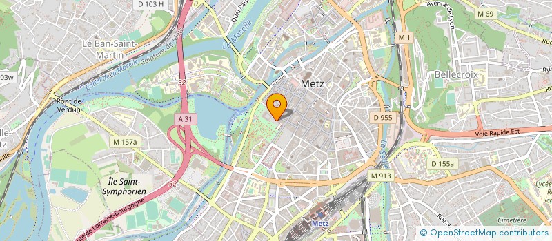 localisation de l'entreprise SCM CIM REPUBLIQUE à METZ