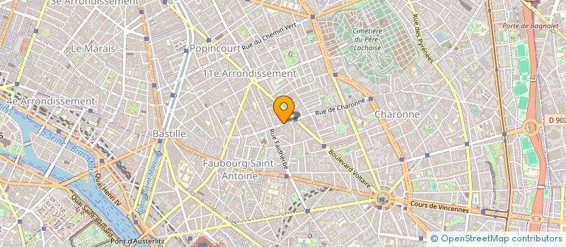 localisation de l'entreprise SCM CIRICA LIPOWICZ  PARIS