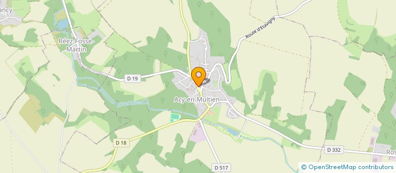 localisation de l'entreprise SCM CLAUDE BERNARD  BETZ