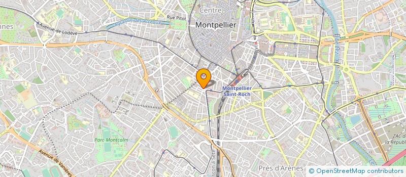 localisation de l'entreprise SCM CLEMENT ASSURANCE à MONTPELLIER