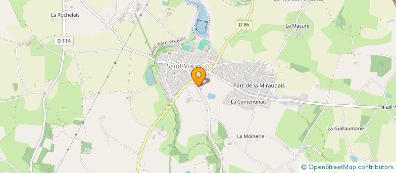 localisation de l'entreprise SCM CLINIQUE VITAL SPORT SANTE  SAINT-VIAUD