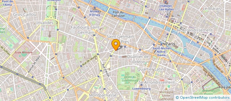 localisation de l'entreprise SCM CMCS  PARIS