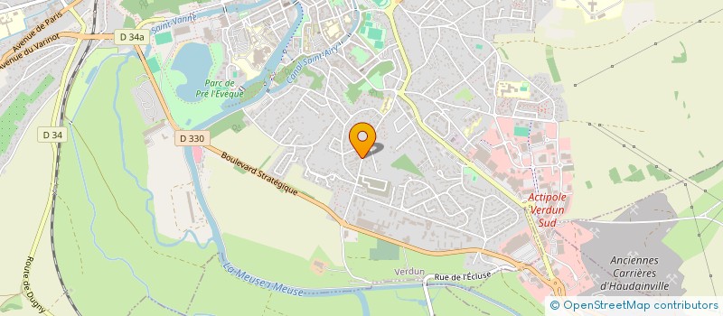 localisation de l'entreprise SCM COLLOMB FORNITO à VERDUN