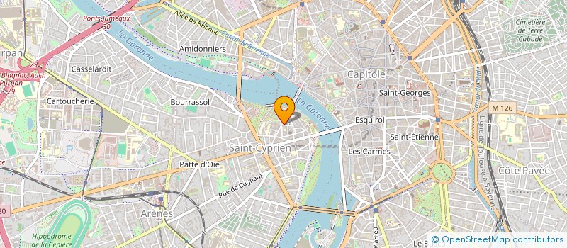 localisation de l'entreprise SCM COLONNA ESPINASSE  TOULOUSE
