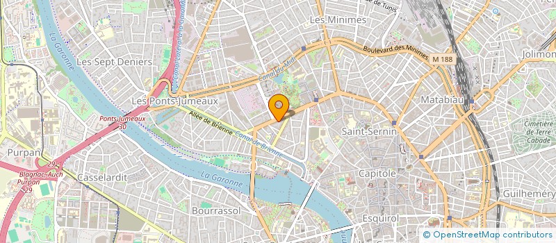localisation de l'entreprise SCM COMPANS DENTAIRE à TOULOUSE
