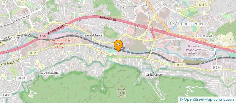 localisation de l'entreprise SCM CONCEPT à MARSEILLE