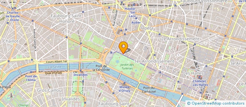 localisation de l'entreprise SCM CONCORDE RIVOLI à PARIS