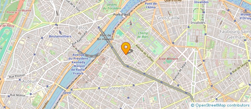 localisation de l'entreprise SCM CONSTANTIN  PARIS