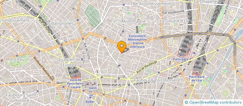 localisation de l'entreprise SCM CONSULTATION DU 9EME  PARIS