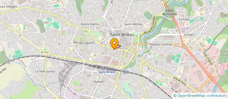 localisation de l'entreprise SCM COQUARD COLLEU à SAINT-BRIEUC