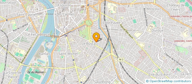localisation de l'entreprise SCM COQUERY LEVY PECONDON à TOULOUSE