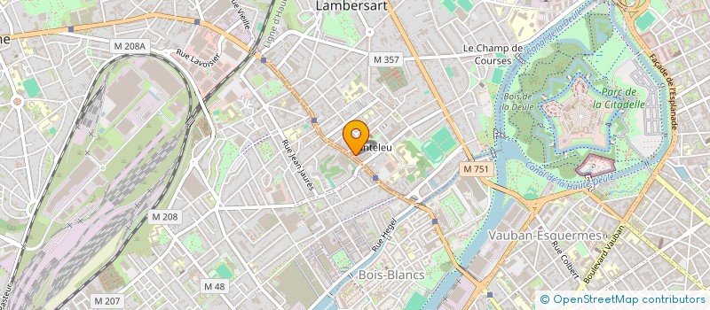 localisation de l'entreprise SCM CORPORE SANO à LAMBERSART