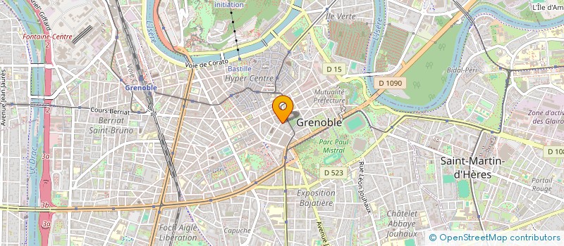 localisation de l'entreprise SCM CORUS  GRENOBLE