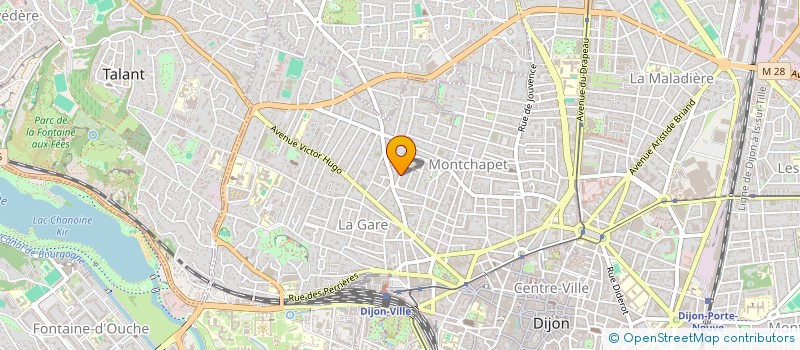 localisation de l'entreprise SCM COUBARD-SIEGEL-FAMILLE & MEDIATION  DIJON