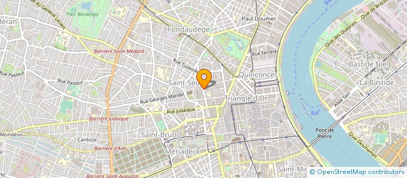 localisation de l'entreprise SCM COUILLEAU DECHAINE à BORDEAUX