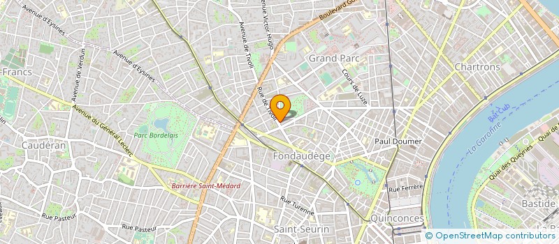 localisation de l'entreprise SCM COULON DUHOUX MEDECINS QUALIFIES CARDIOLOGUES à BORDEAUX