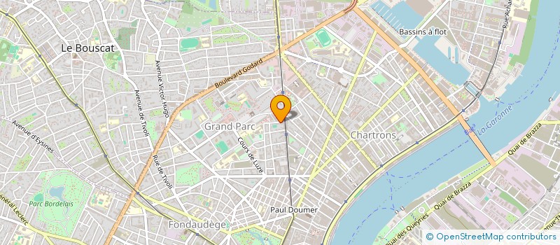 localisation de l'entreprise SCM COUNORD  BORDEAUX