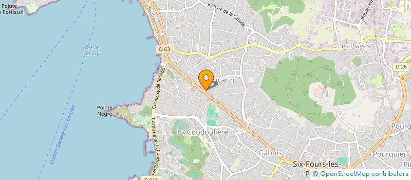 localisation de l'entreprise SCM CRUC-DURNERIN à SIX-FOURS-LES-PLAGES