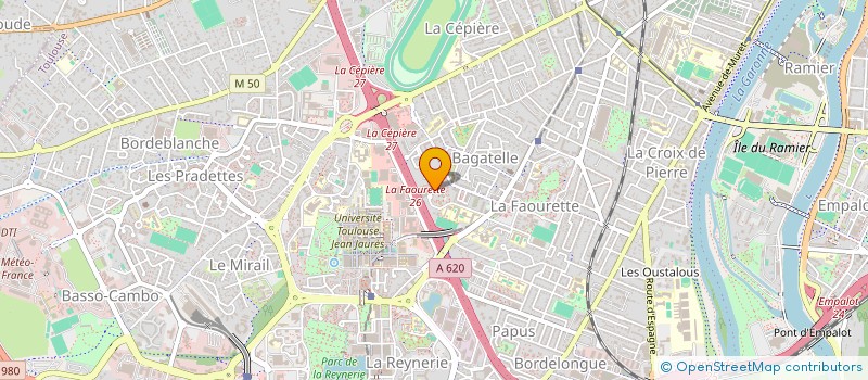 localisation de l'entreprise SCM CSK à TOULOUSE